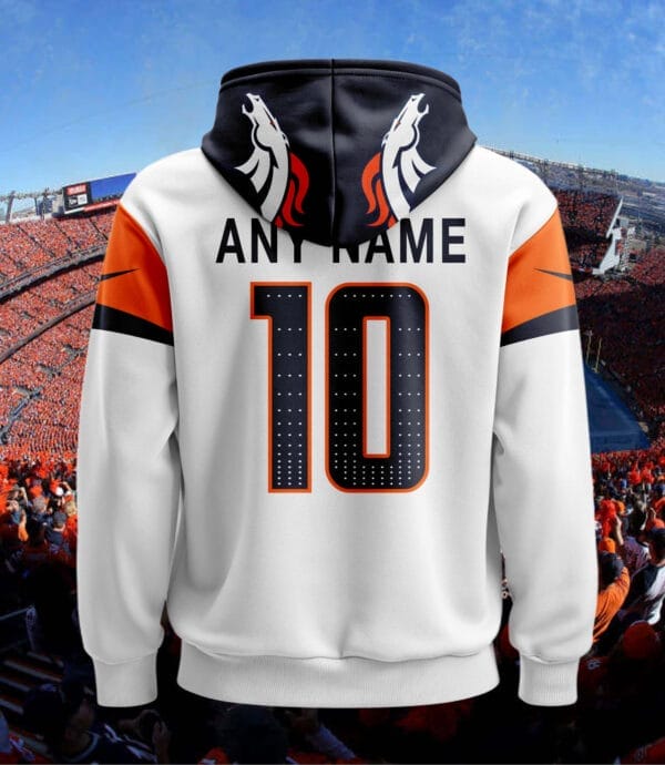 Denver Broncos New Personalized Football Hoodie Style Jersey AMCJSHD000071 - Image 3