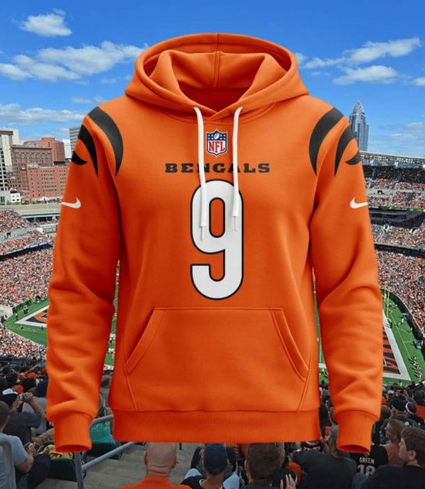 Cincinnati Bengals New Personalized Football Hoodie Style Jersey AMCJSHD000062 - Image 3