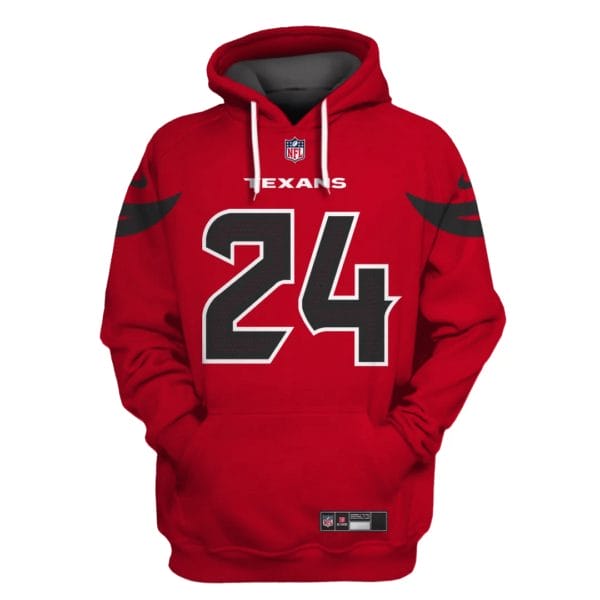 Houston Texans New Personalized Football Hoodie Style Jersey AMCJSHD000033 - Image 2