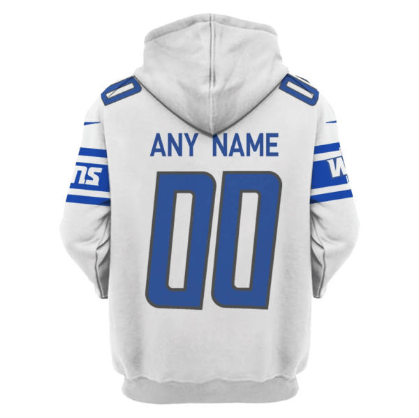 Detroit Lions New Personalized Football Hoodie Style Jersey AMCJSHD000031 - Image 3