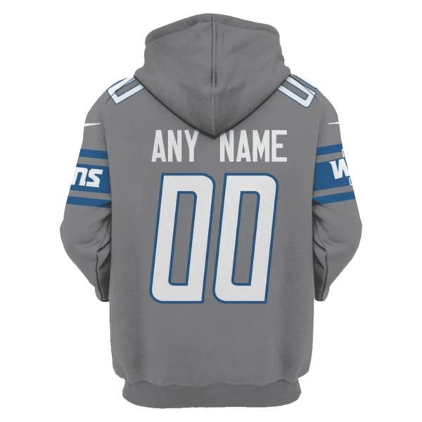 Detroit Lions New Personalized Football Hoodie Style Jersey AMCJSHD000032 - Image 3