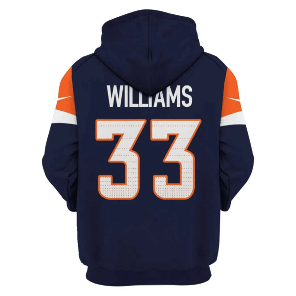 Denver Broncos New Personalized Football Hoodie Style Jersey AMCJSHD000029 - Image 3