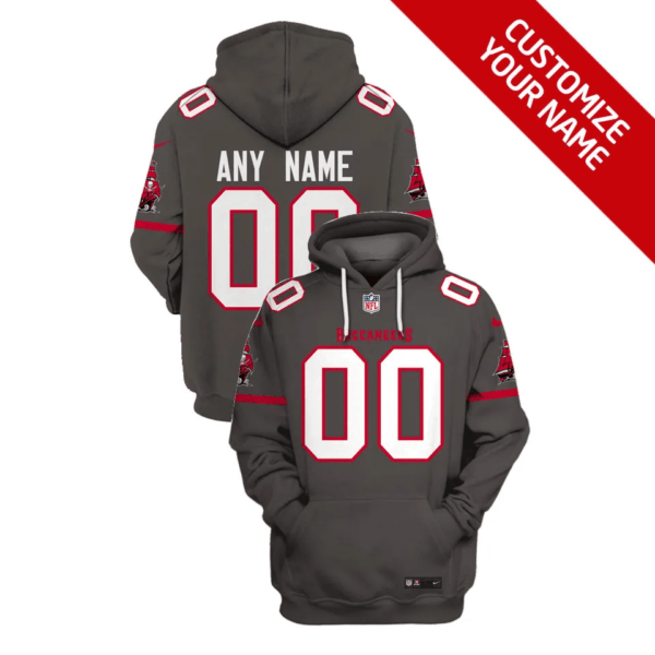 Tampa Bay Buccaneers New Personalized Football Hoodie Style Jersey AMCJSHD000042
