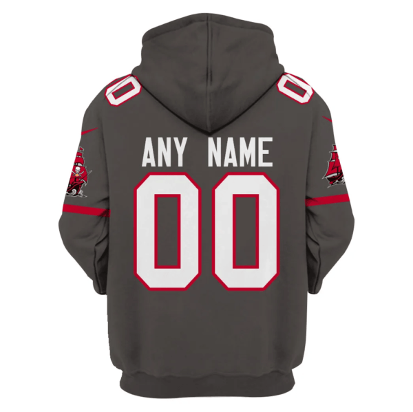 Tampa Bay Buccaneers New Personalized Football Hoodie Style Jersey AMCJSHD000042 - Image 3
