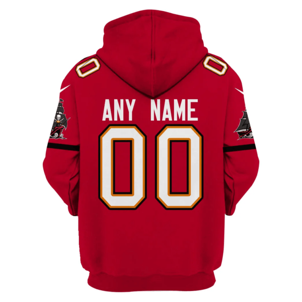Tampa Bay Buccaneers New Personalized Football Hoodie Style Jersey AMCJSHD000044 - Image 3