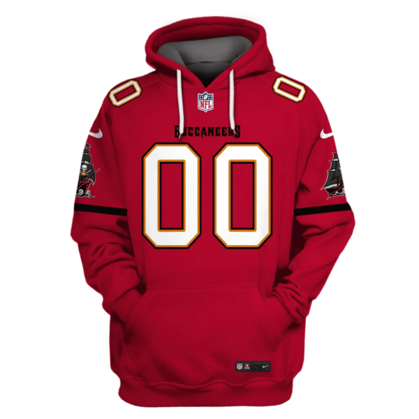 Tampa Bay Buccaneers New Personalized Football Hoodie Style Jersey AMCJSHD000044 - Image 2