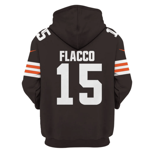 Cleveland Browns New Personalized Football Hoodie Style Jersey AMCJSHD000024 - Image 3