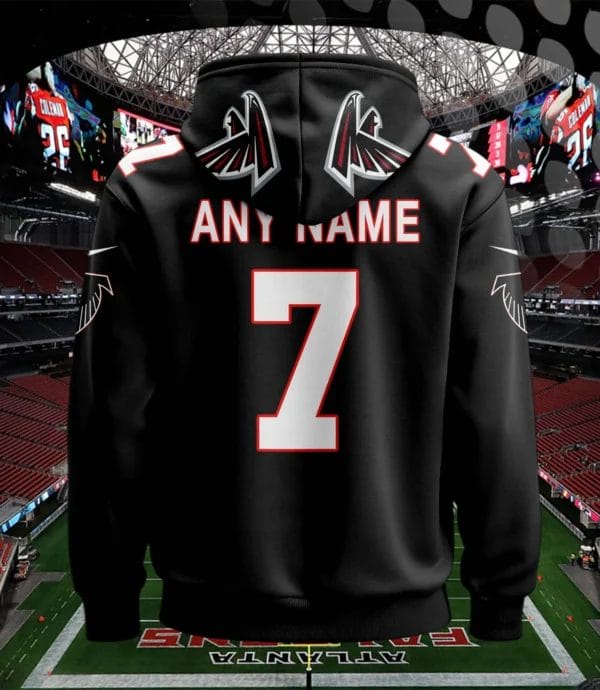 Atlanta Falcons New Personalized Football Hoodie Style Jersey AMCJSHD000023 - Image 3