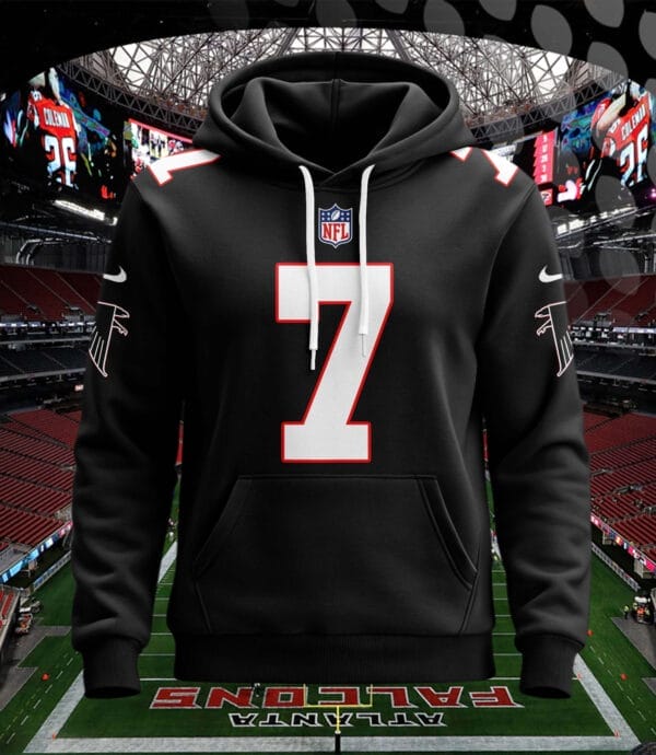 Atlanta Falcons New Personalized Football Hoodie Style Jersey AMCJSHD000023 - Image 2