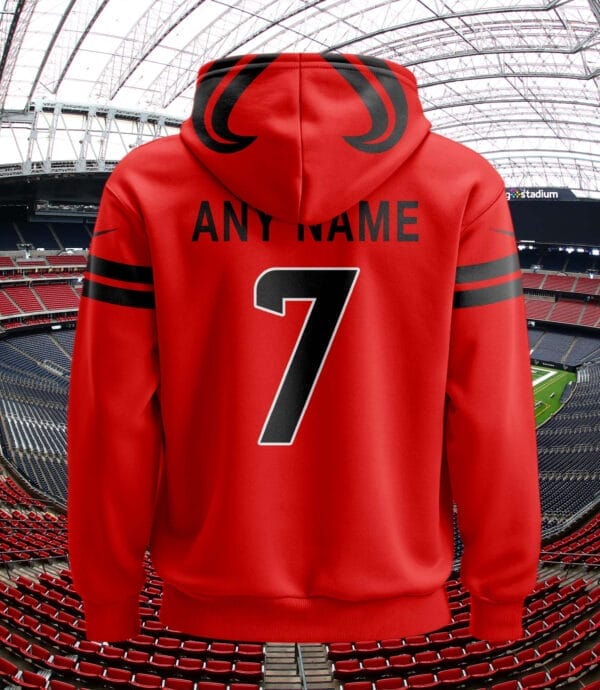 Houston Texans New Personalized Football Hoodie Style Jersey AMCJSHD000037 - Image 3
