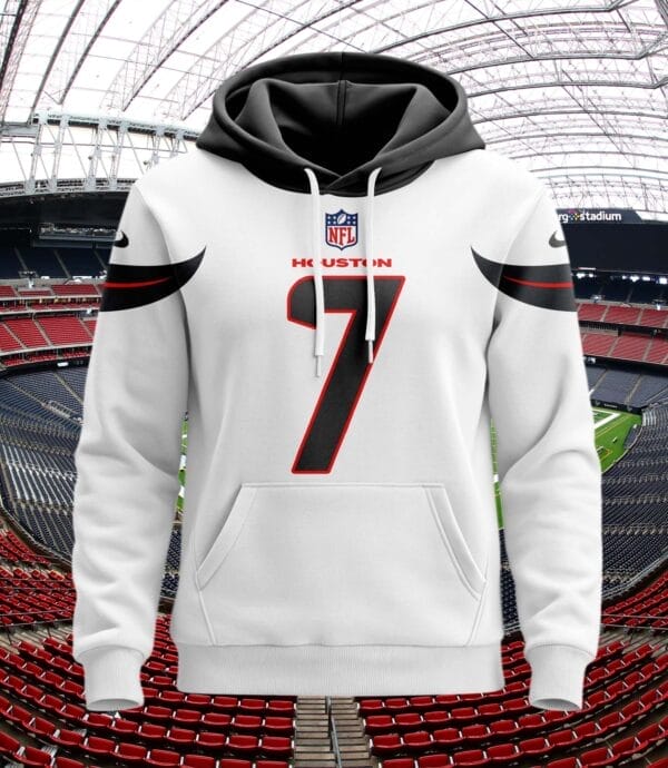 Houston Texans New Personalized Football Hoodie Style Jersey AMCJSHD000038 - Image 2