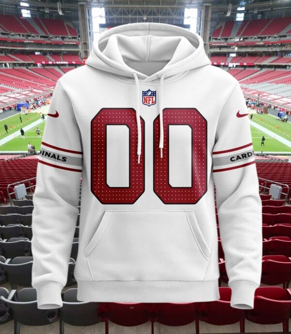 Arizona Cardinals New Personalized Football Hoodie Style Jersey AMCJSHD000047 - Image 2