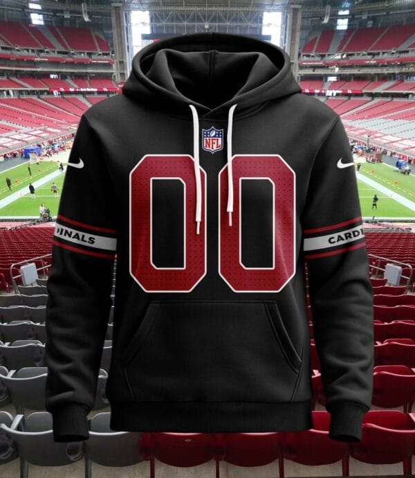 Arizona Cardinals New Personalized Football Hoodie Style Jersey AMCJSHD000046 - Image 2