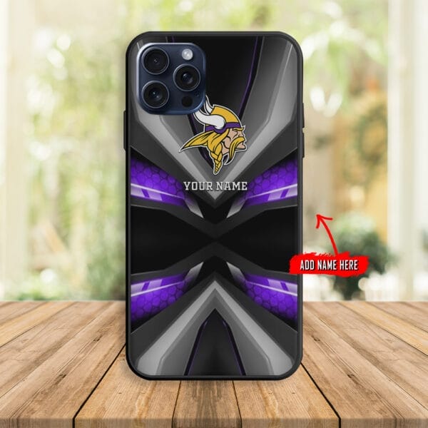 Minnesota Vikings Personalized Phone Case BGPC501 - Image 2