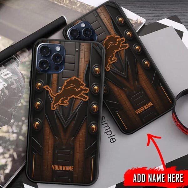 Detroit Lions Personalized Phone Case BGPC527 - Image 2