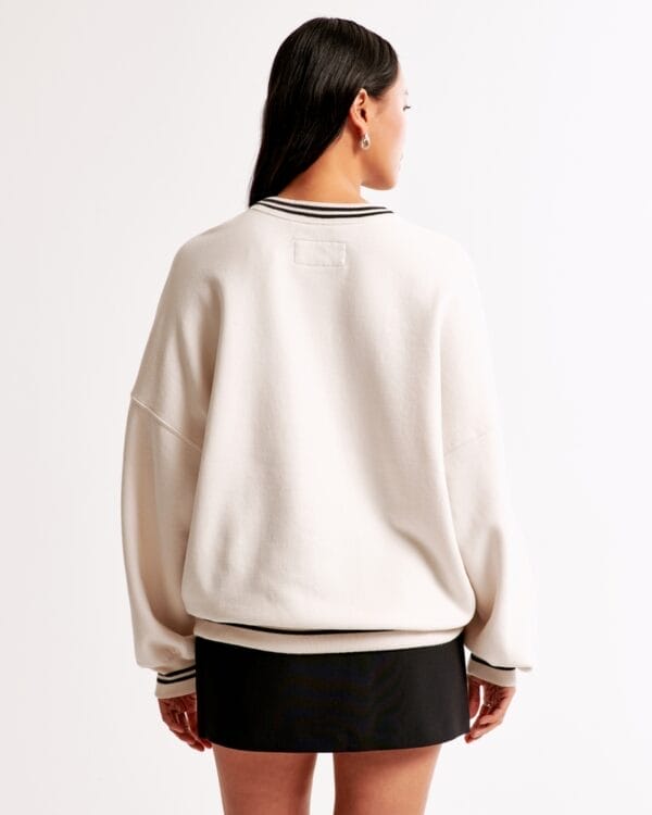 San Francisco 49ers Graphic Oversized Sunday Women Sweatshirt Crew AMCWSS0025 - Image 3