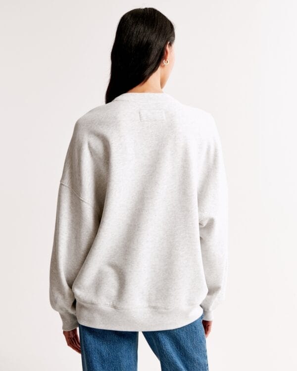 Los Angeles Rams Graphic Oversized Sunday Women Sweatshirt Crew AMCWSS0003 - Image 3