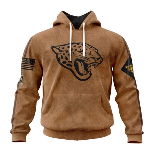 Jacksonville Jaguars Personalized Salute To Service Club Hoodie AMCHD000004