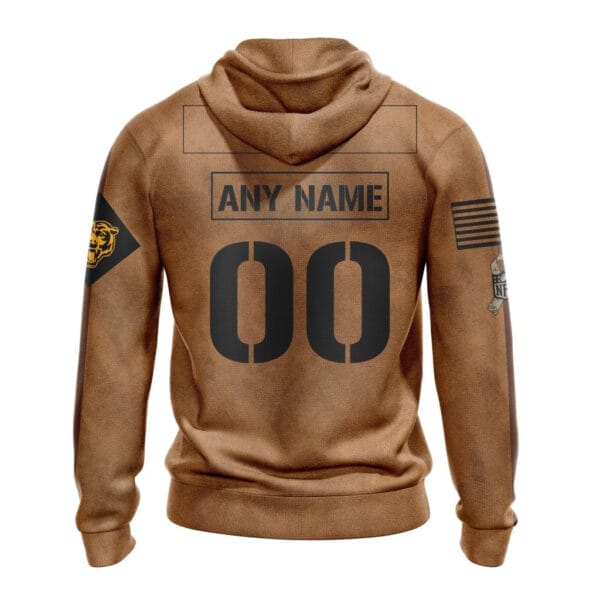 Chicago Bears Personalized Salute To Service Club Hoodie AMCHD000021 - Image 2