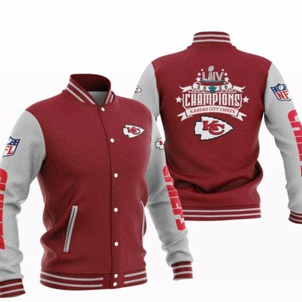 Kansas City Chiefs National Football Conference Unisex Varsity Jacket AMCVJK000038