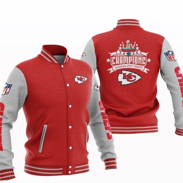 Kansas City Chiefs National Football Conference Unisex Varsity Jacket AMCVJK000039