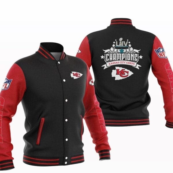 Kansas City Chiefs National Football Conference Unisex Varsity Jacket AMCVJK000040