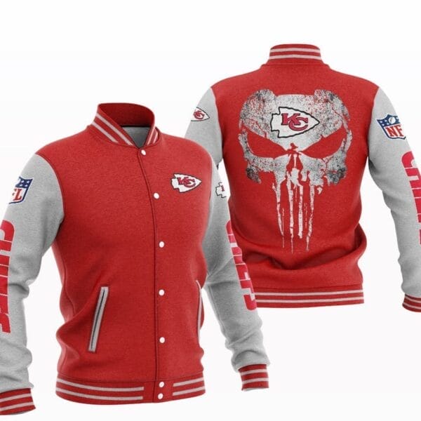 Kansas City Chiefs National Football Conference Unisex Varsity Jacket AMCVJK000051