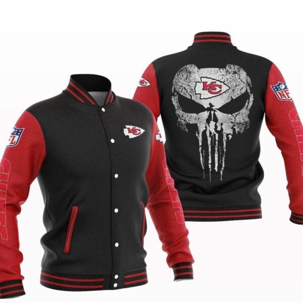 Kansas City Chiefs National Football Conference Unisex Varsity Jacket AMCVJK000052