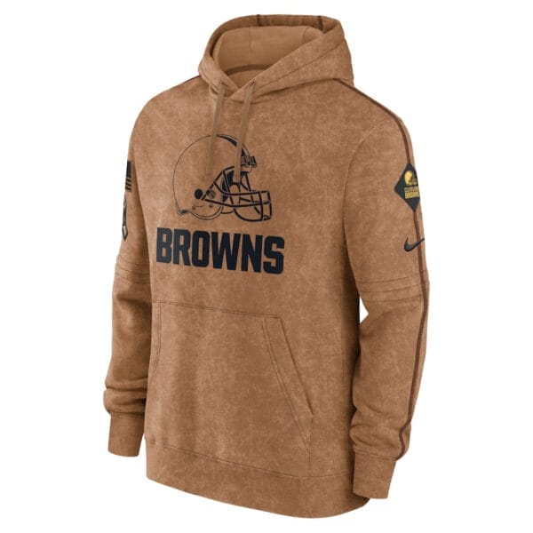 Cleveland Browns 2023 Salute To Service Club Pullover Hoodie AMCPHD000005 - Image 2