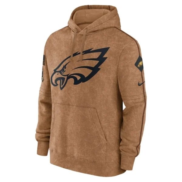 Philadelphia Eagles 2023 Salute To Service Club Pullover Hoodie AMCPHD000007 - Image 2