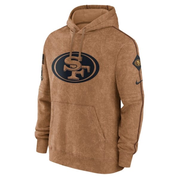 San Francisco 49ers 2023 Salute To Service Club Pullover Hoodie AMCPHD000008 - Image 2