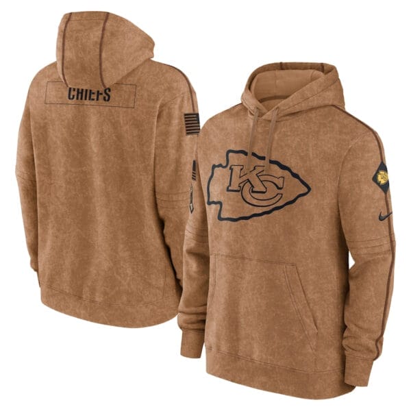 Kansas City Chiefs 2023 Salute To Service Club Pullover Hoodie AMCPHD000011
