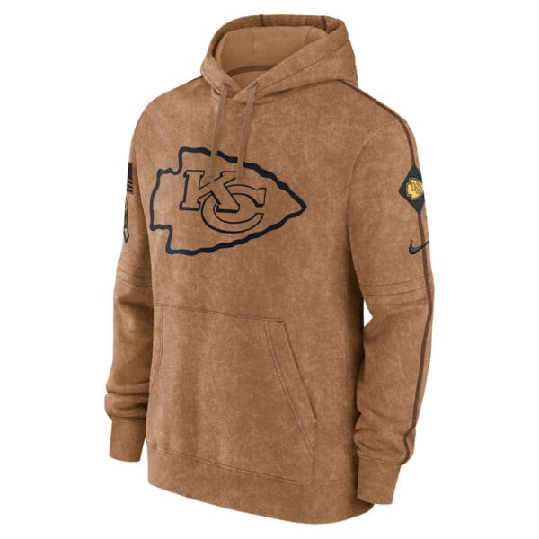 Kansas City Chiefs 2023 Salute To Service Club Pullover Hoodie AMCPHD000011 - Image 2