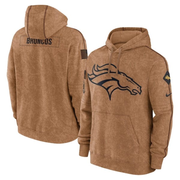 Denver Broncos 2023 Salute To Service Club Pullover Hoodie AMCPHD000020