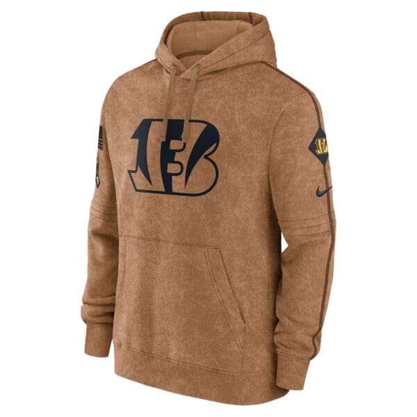 Cincinnati Bengals 2023 Salute To Service Club Pullover Hoodie AMCPHD000021 - Image 2