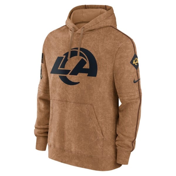 Los Angeles Rams 2023 Salute To Service Club Pullover Hoodie AMCPHD000026 - Image 2