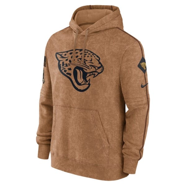Jacksonville Jaguars 2023 Salute To Service Club Pullover Hoodie AMCPHD000027 - Image 2