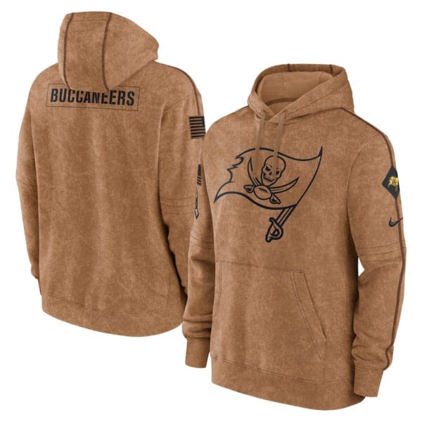 Tampa Bay Buccaneers 2023 Salute To Service Club Pullover Hoodie AMCPHD000029