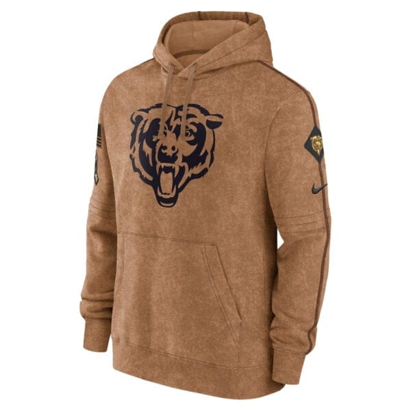 Chicago Bears 2023 Salute To Service Club Pullover Hoodie AMCPHD000032 - Image 2