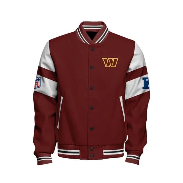 Washington Commanders National Football Conference Unisex Varsity Jacket AMCVJK000032 - Image 2