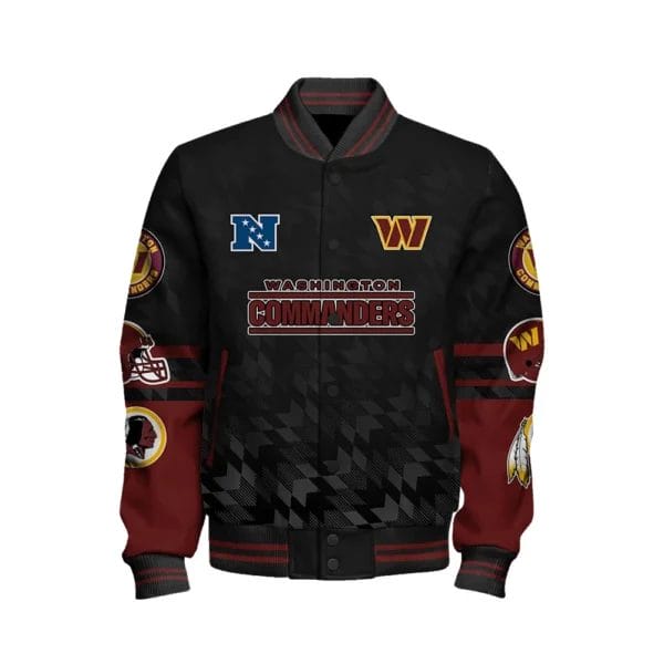 Washington Commanders National Football Conference Unisex Varsity Jacket AMCVJK000033 - Image 2