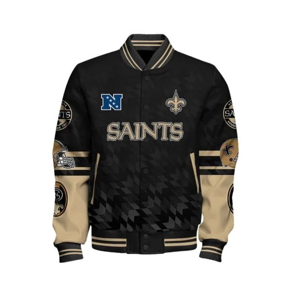New Orleans Saints National Football Conference Unisex Varsity Jacket AMCVJK000017 - Image 2