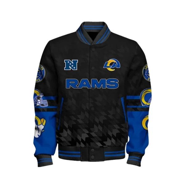 Los Angeles Rams National Football Conference Unisex Varsity Jacket AMCVJK000012 - Image 2