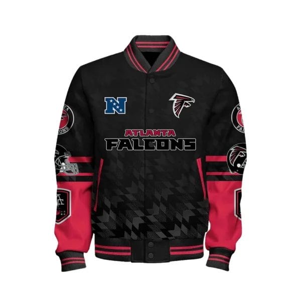 Atlanta Falcons National Football Conference Unisex Varsity Jacket AMCVJK000002 - Image 2