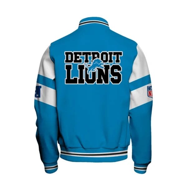 Detroit Lions National Football Conference Unisex Varsity Jacket AMCVJK000005 - Image 3