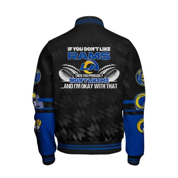Los Angeles Rams National Football Conference Unisex Varsity Jacket AMCVJK000012 - Image 3