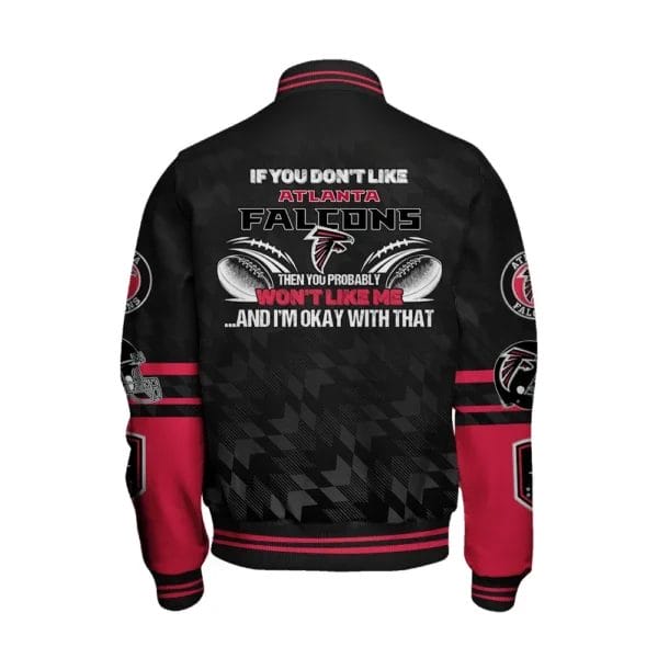 Atlanta Falcons National Football Conference Unisex Varsity Jacket AMCVJK000002 - Image 3