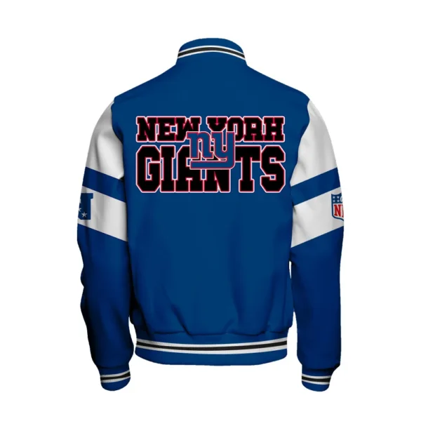 New York Giants National Football Conference Unisex Varsity Jacket AMCVJK000018 - Image 3