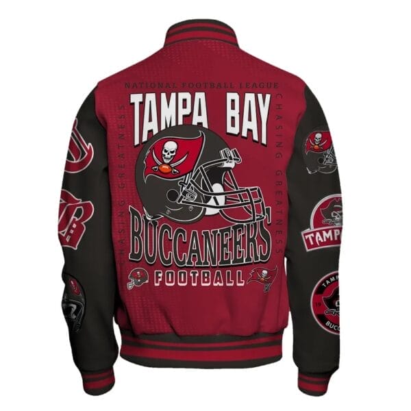 Tampa Bay Buccaneers National Football Conference Unisex Varsity Jacket AMCVJK000031 - Image 3