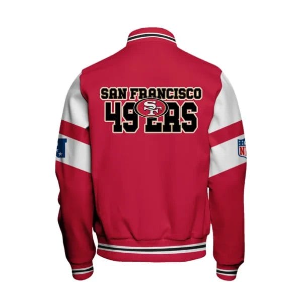 San Francisco 49ers National Football Conference Unisex Varsity Jacket AMCVJK000024 - Image 3